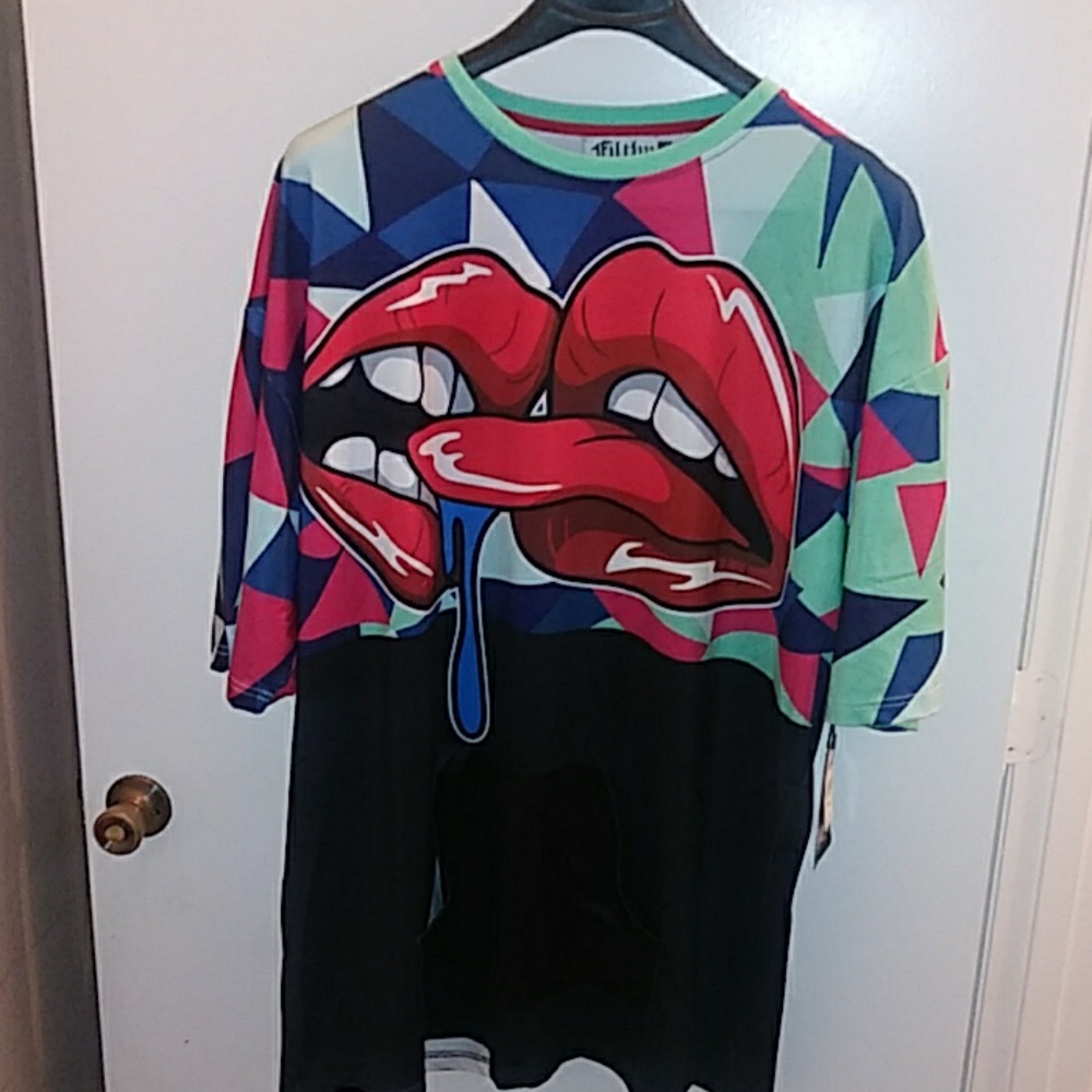 B-1 Filthy Dripped Mens Tee Shirt